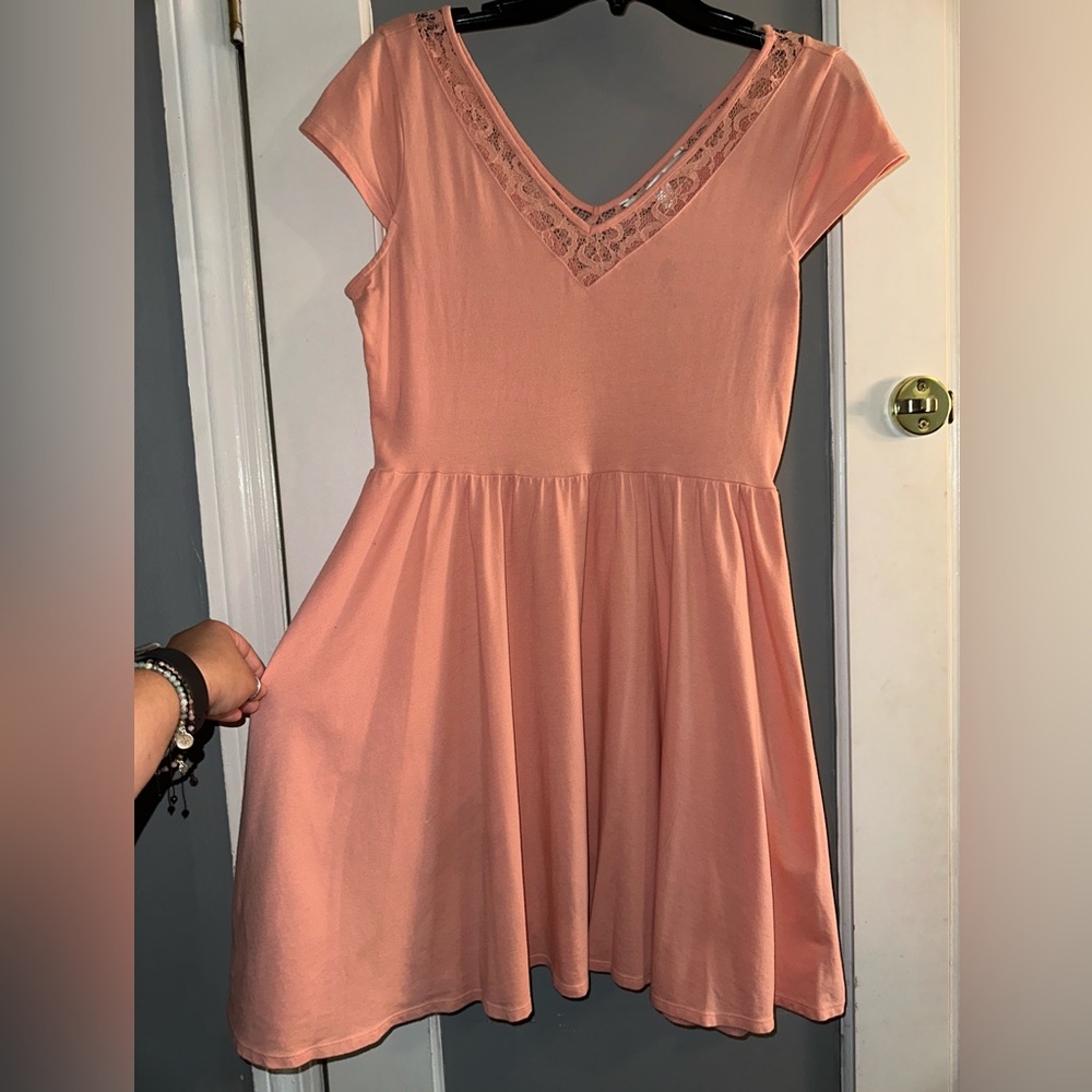 Lauren Conrad Flowy Pink Dress